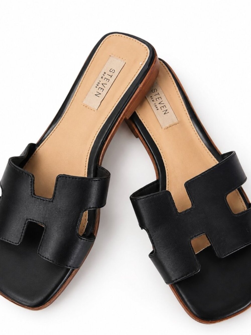 steve madden sandals BLACK - Picture 2 of 6